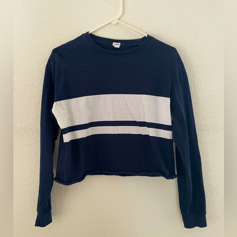 Cropped long sleeve, Garage